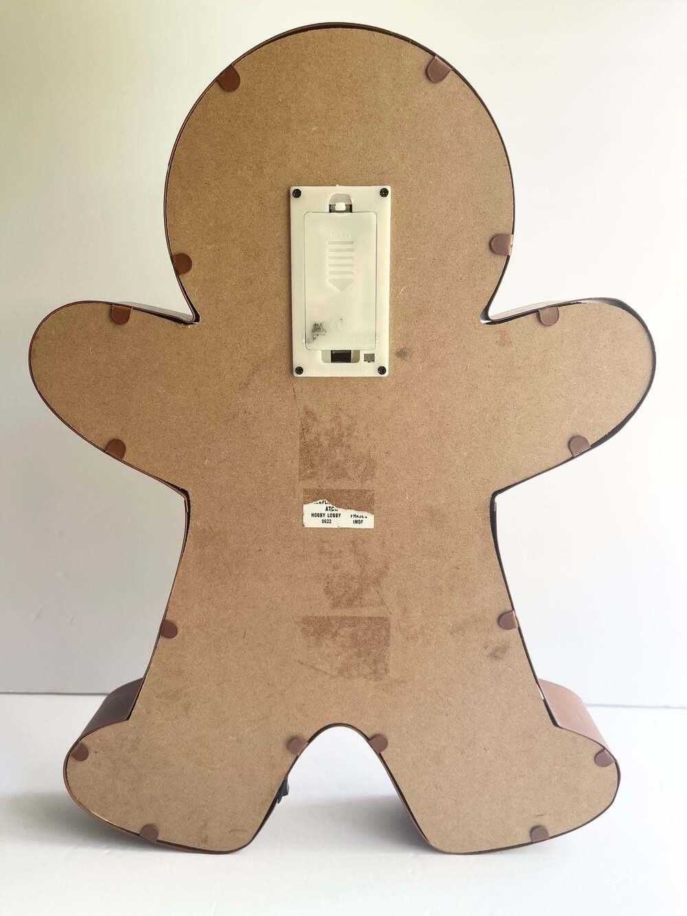 Gingerbread Man Light-Up Sign - Picture 5 of 5